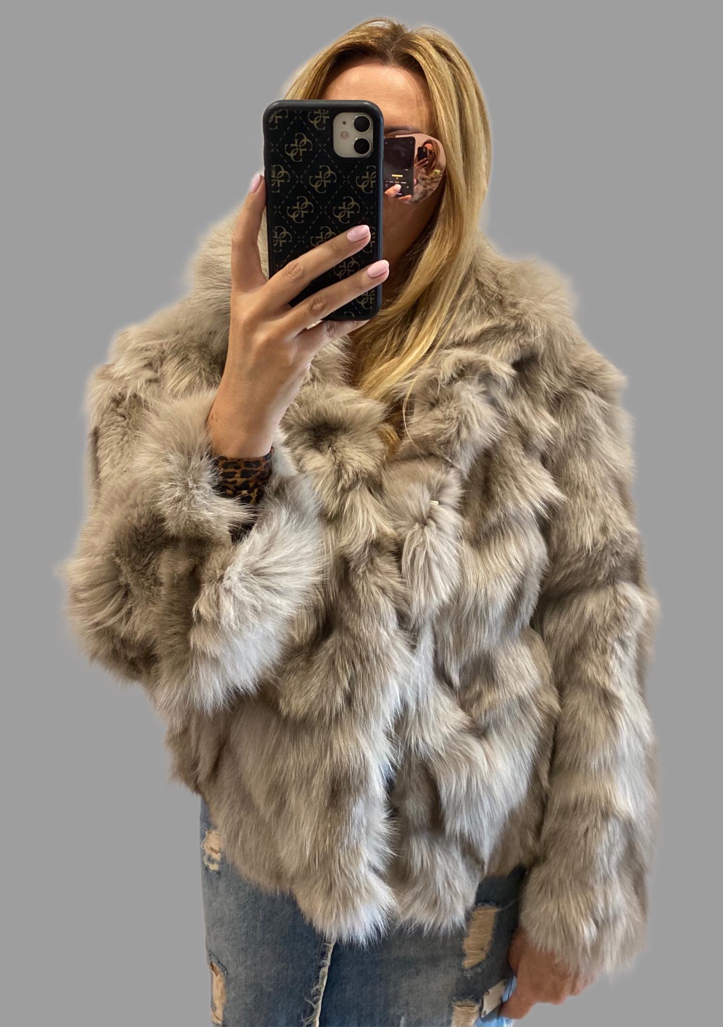 KURTKA KRÓTKA LISY ARKADIA LUX